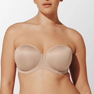 Thirdlove 24/7 Classic Strapless Nude Bra